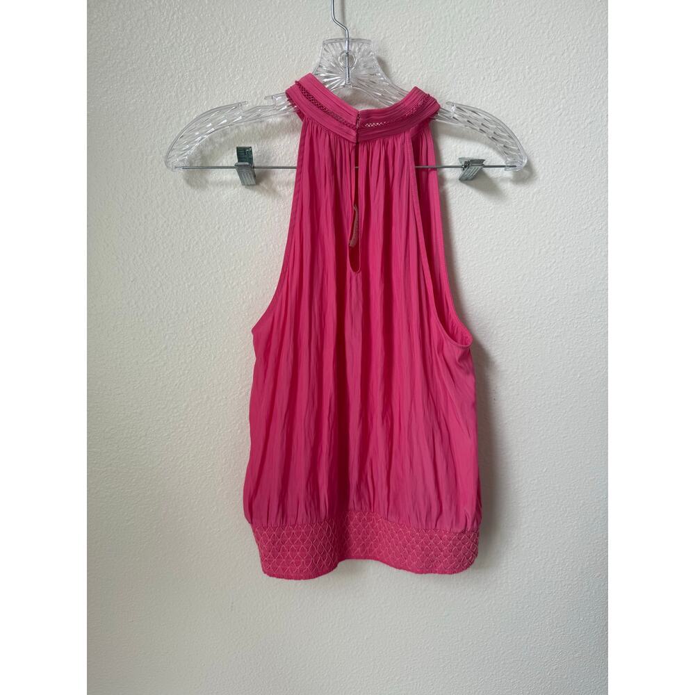 Ramy Brook Lilianna Pink Halter Top Size Medium - Picture 4 of 6